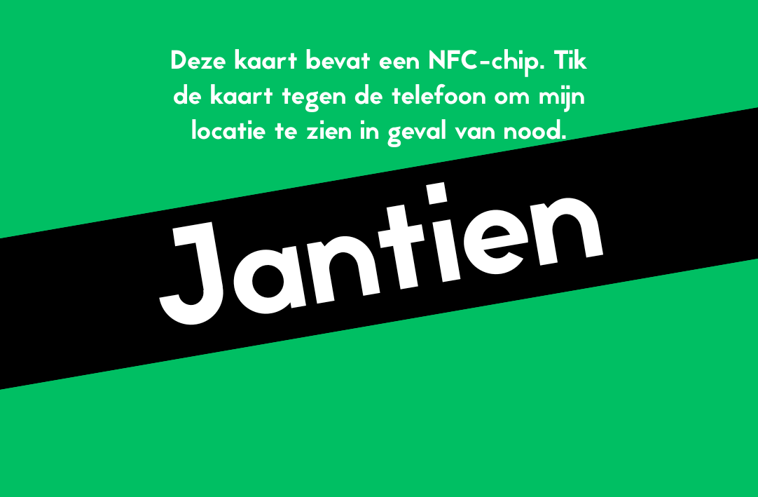 Family & Friends kaart