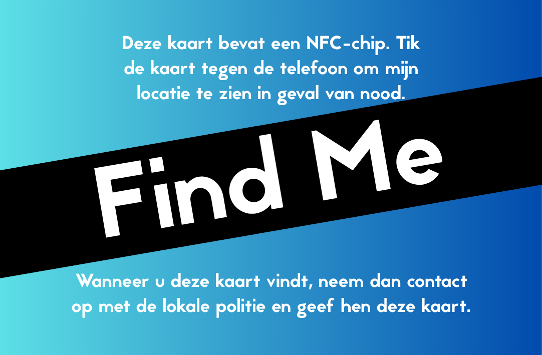 Find Me kaart